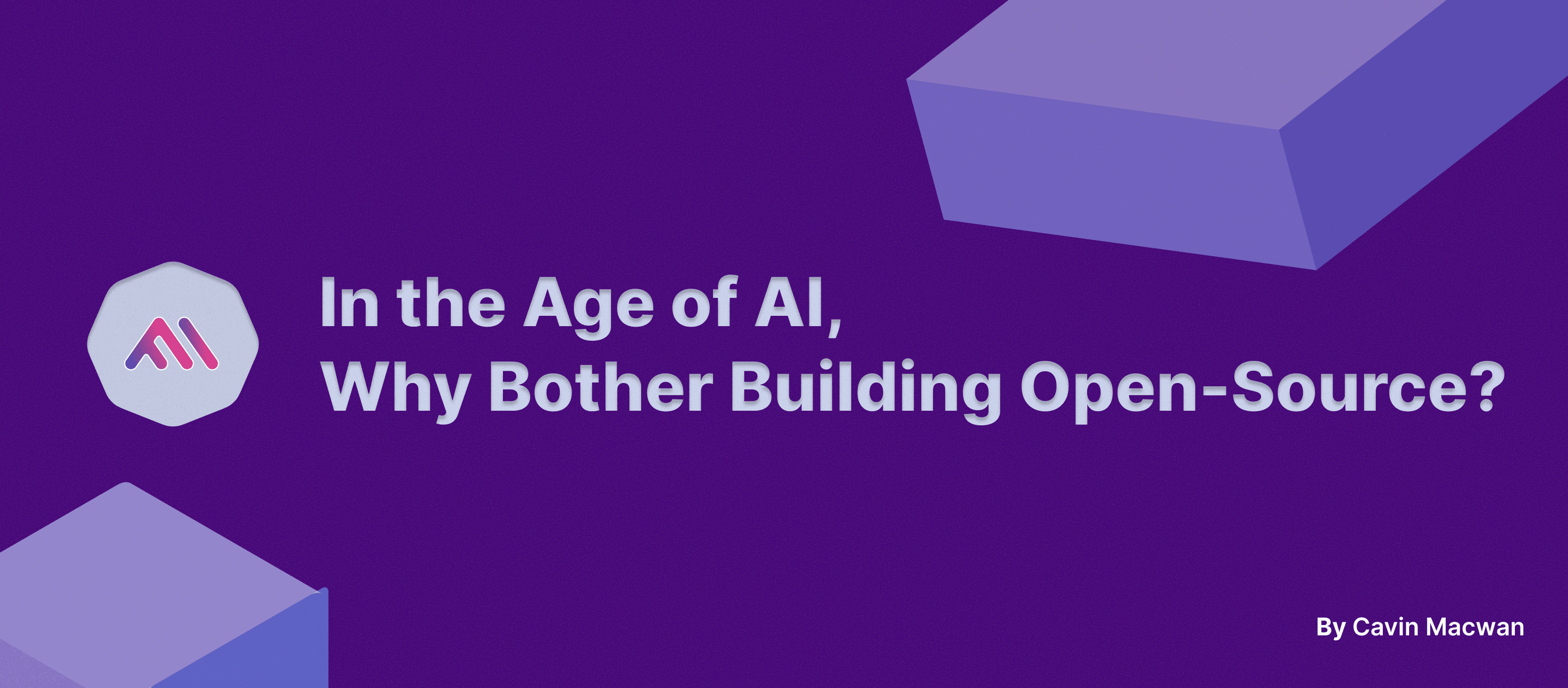 In the Age of AI, Why Bother Building Open-Source?
